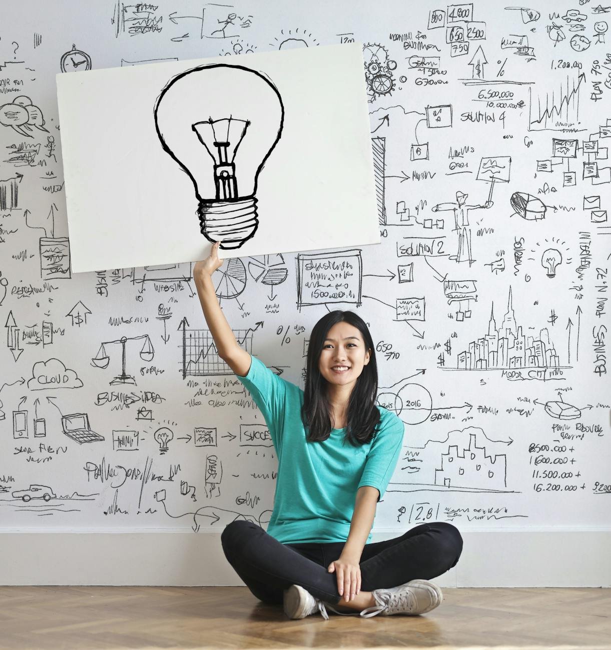 Photo by Andrea Piacquadio on <a href="https://www.pexels.com/photo/woman-draw-a-light-bulb-in-white-board-3758105/" rel="nofollow">Pexels.com</a>